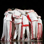 Team in a huddle